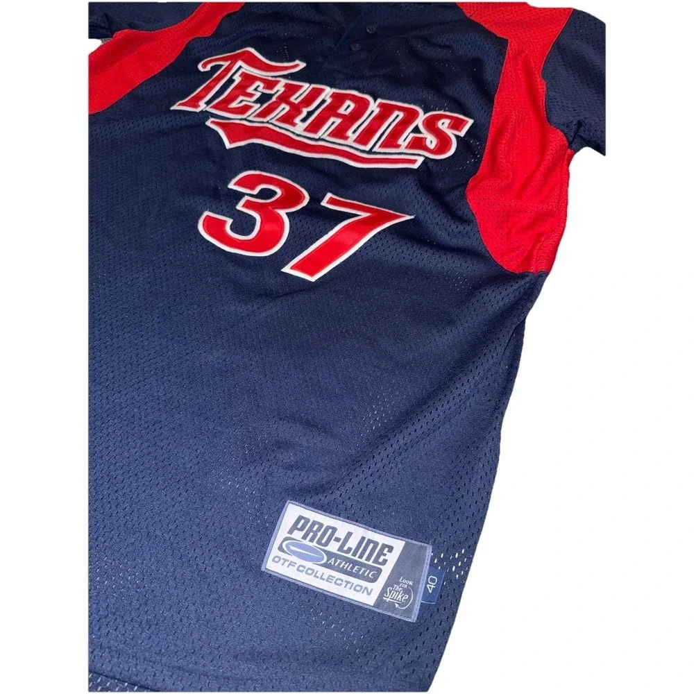 Houston Texans Jersey #37 Pro-Line Athletic OTF Collection Size 40 Two Button - Picture 3 of 6